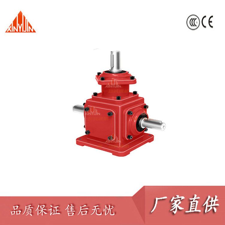 四方形T系列T12齿轮换向器转向器1比1十字转向箱