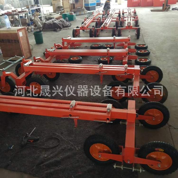 LXBP-6型公路连续式八轮平整度仪 连续式路面八轮平整度仪 八轮仪