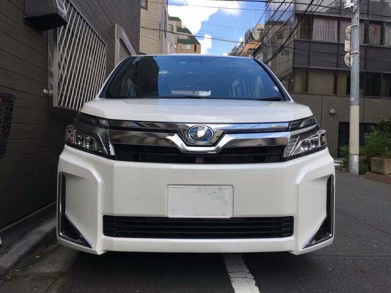 适用于17款VOXY80系中网饰条 voxy车头标装饰条中网装饰亮条改装