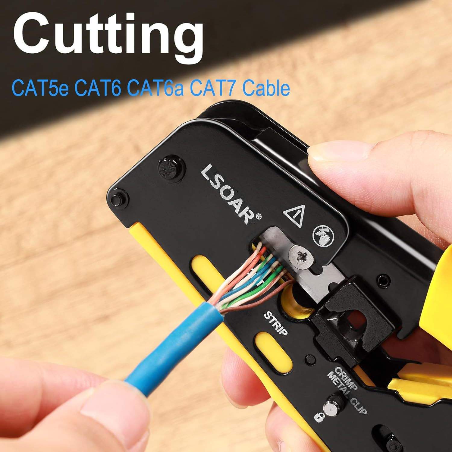 Lsoar rj45 crimpzange set Netzwerk Werkzeug für Netzwerkste