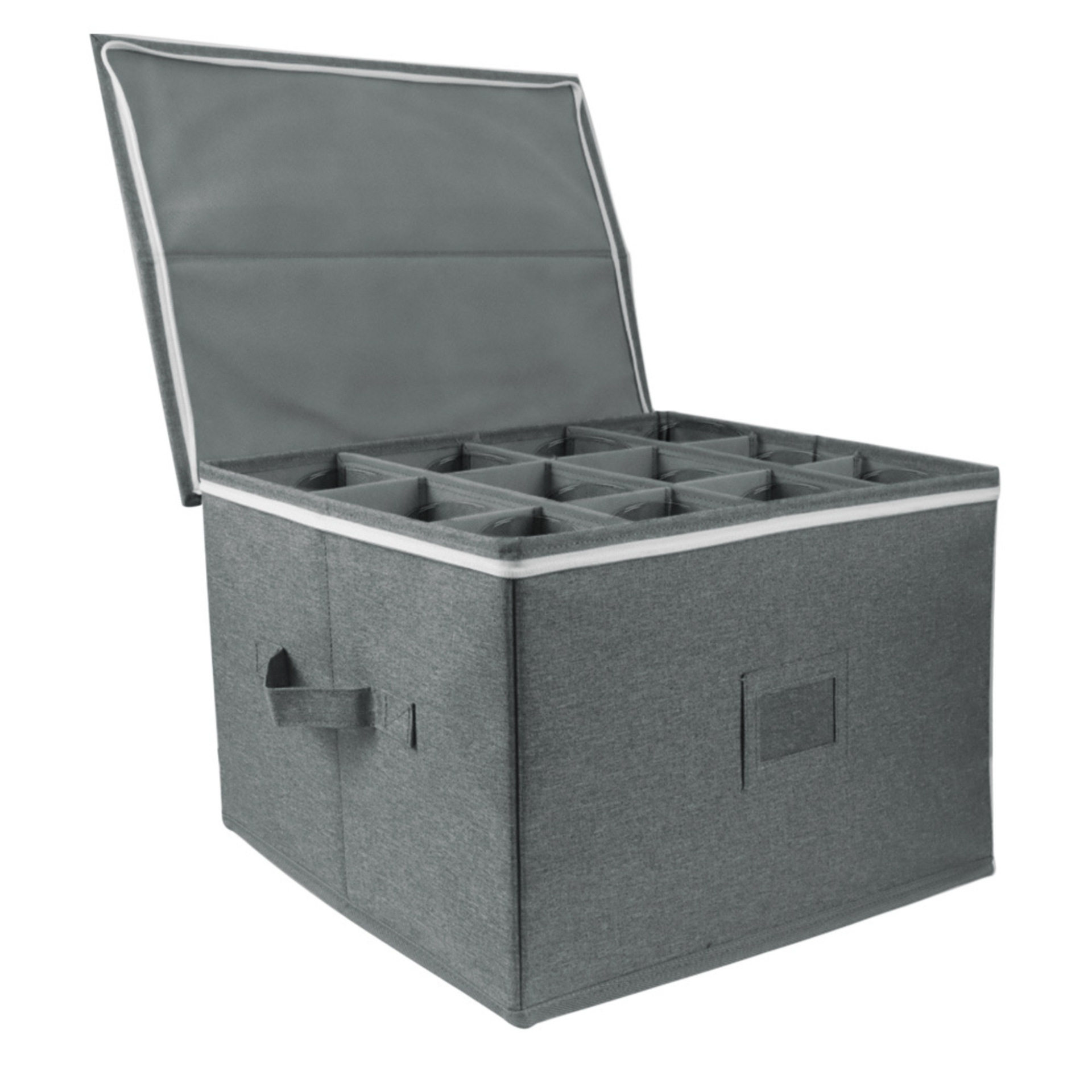 红酒杯收纳盒可折叠高脚酒杯储存盒wine glass storage bag
