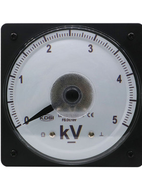 KDSI/康的斯指针式直流电压表LS-110 DC10V 5kV圆形广角度电表