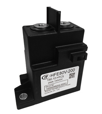 促销200A厦门12V电动汽车直流继电器HFE80V-200-150-12-HTC5Y