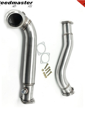 宝*2008-2010 535i 535Xi N54双涡轮3.0升E60的3“排气落水管