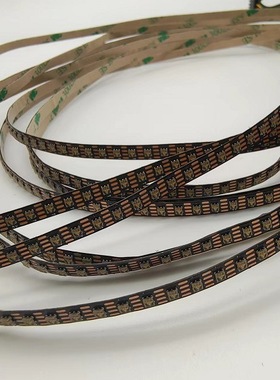 APA102 2020RGB幻彩灯带200灯5mm双数据传输数码灯条数字迷你灯条