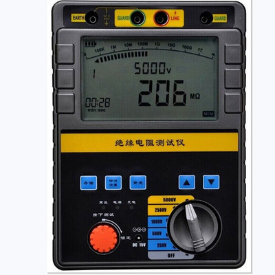 双显BL2672A绝缘电阻测试仪  250V/500V/1000V/2500V/5000V