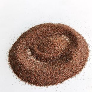 厂家现货供应喷砂石榴石砂水刀砂80A水刀沙60目无尘耐酸耐磨高硬