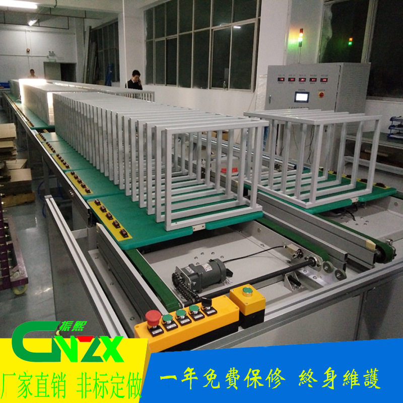 LED灯面平板球泡矿灯射灯组装线倍速链自动组装老化线