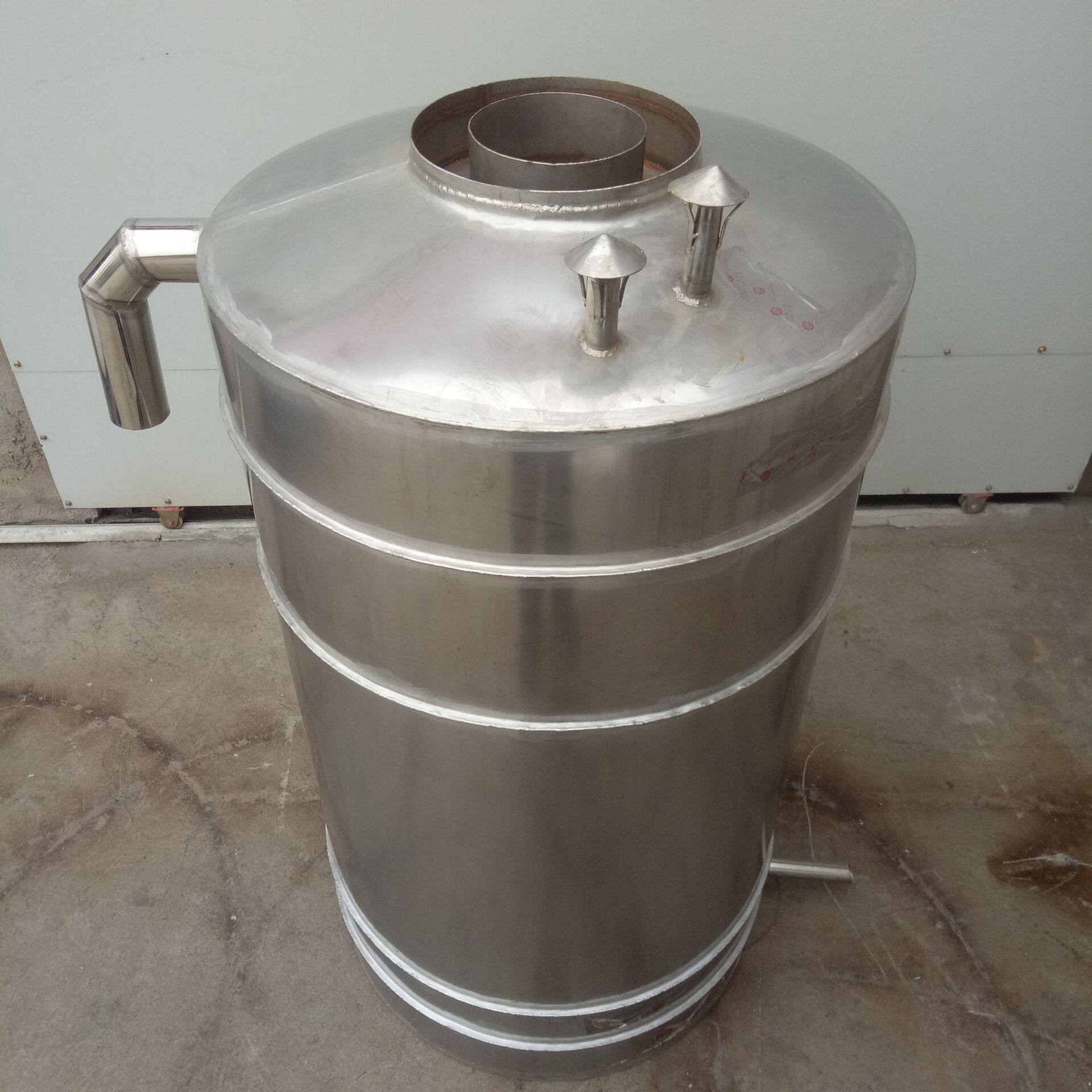 长期生产供应冷却器 套管式不锈钢冷却器 304双层加厚耐磨冷却器