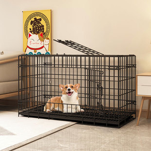 狗笼子大型犬中型金毛拉布拉多狗笼中型犬宠物狗笼子加粗笼室内笼