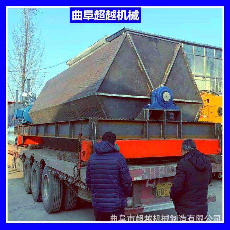 超越鹅卵石去棱角打磨机金属除锈滚筒抛光机火烧铁干磨机图片