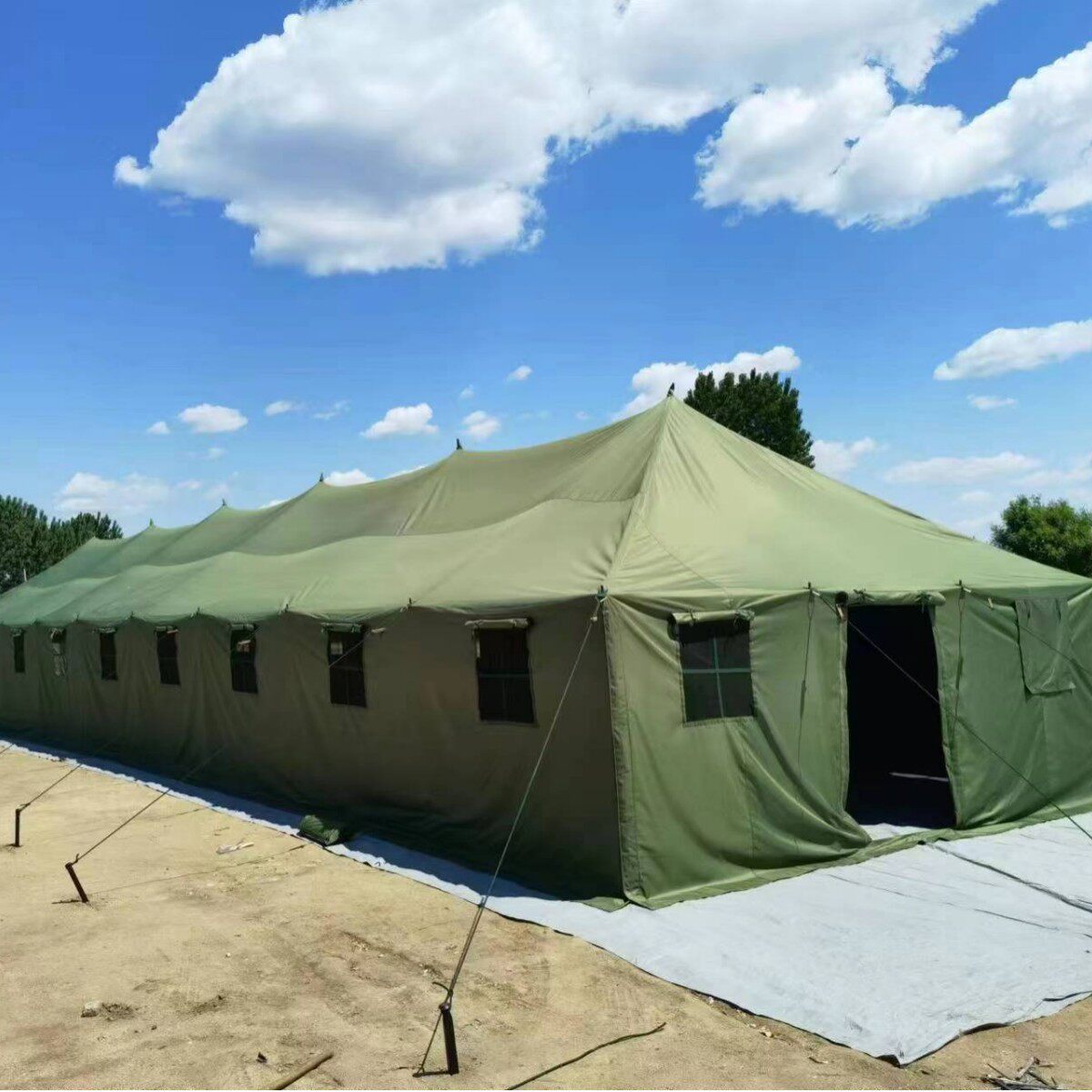 Canvas Tent,5,10 ,20,40多人帐篷外单出口40人帐篷帆布帐篷
