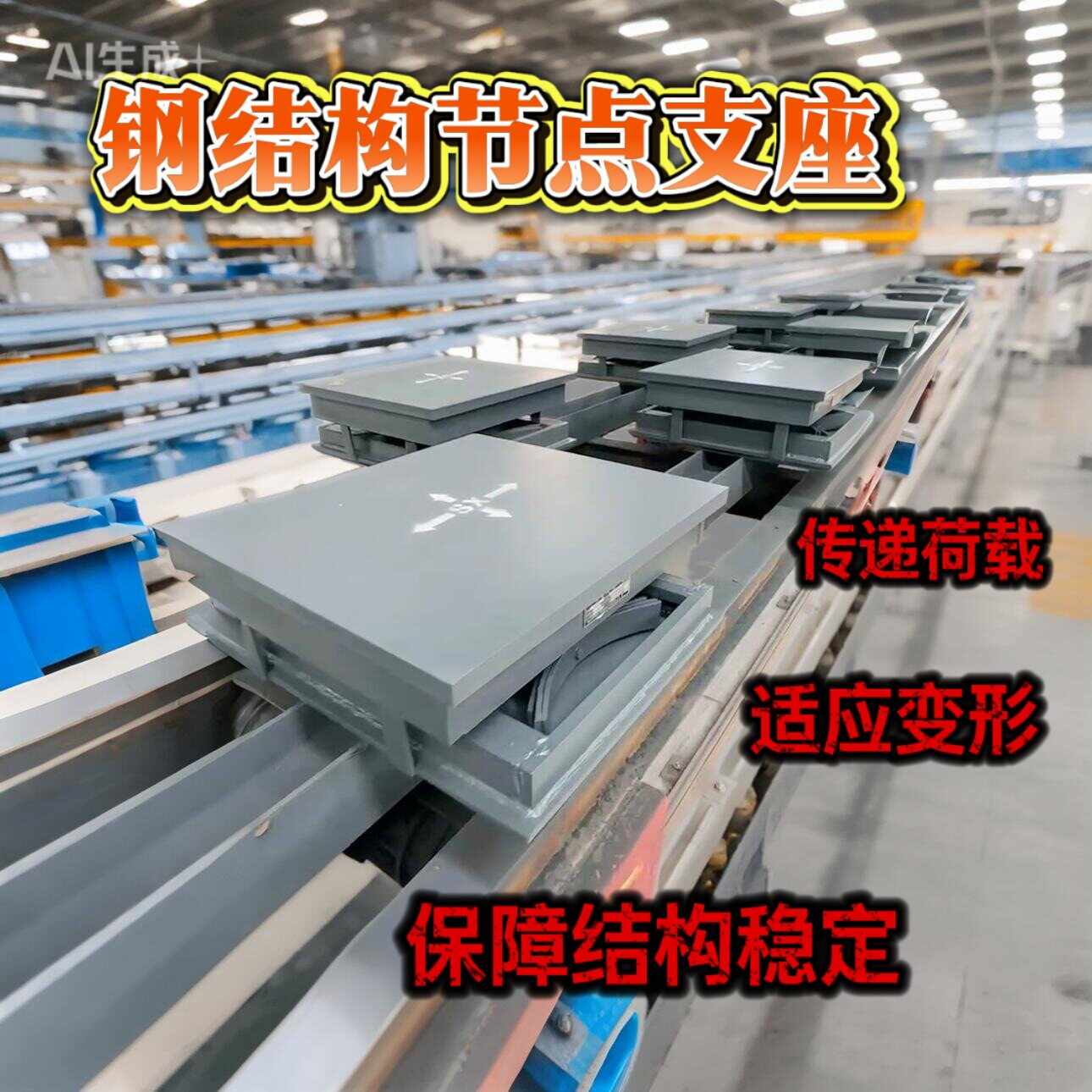抗拔球形钢支座球铰支座钢结构连廊网架节点支座图纸深化定制抗震