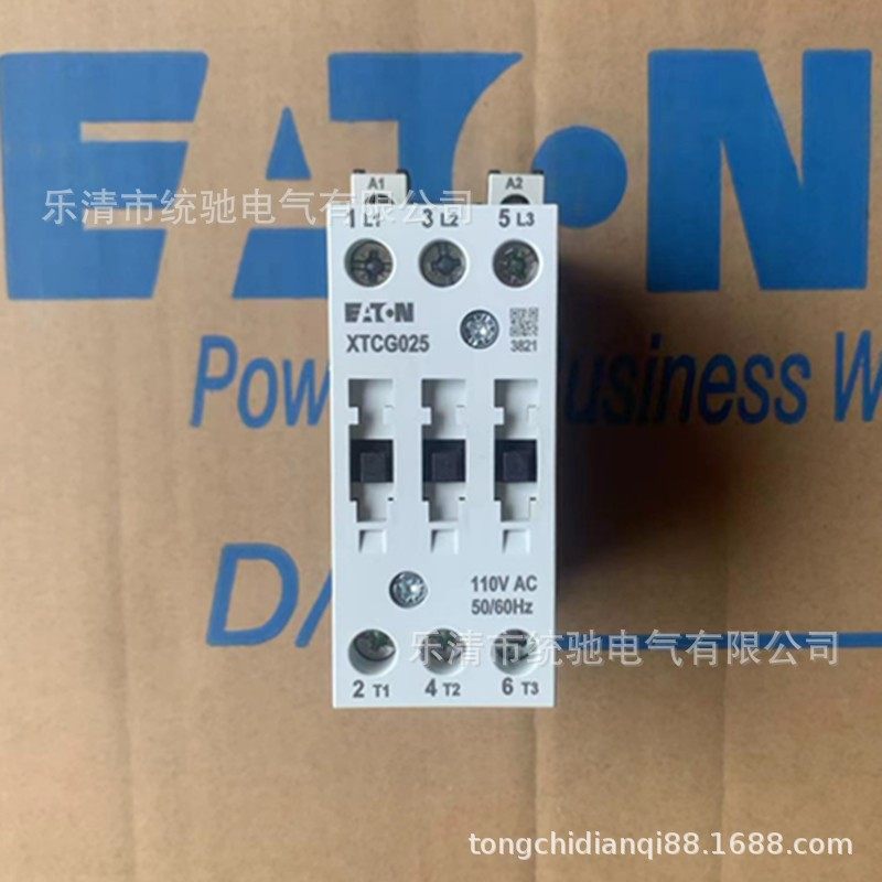 EATON/伊顿 XTCG025C00E2/00AO交流接触器25A 110V220V50/60HZ