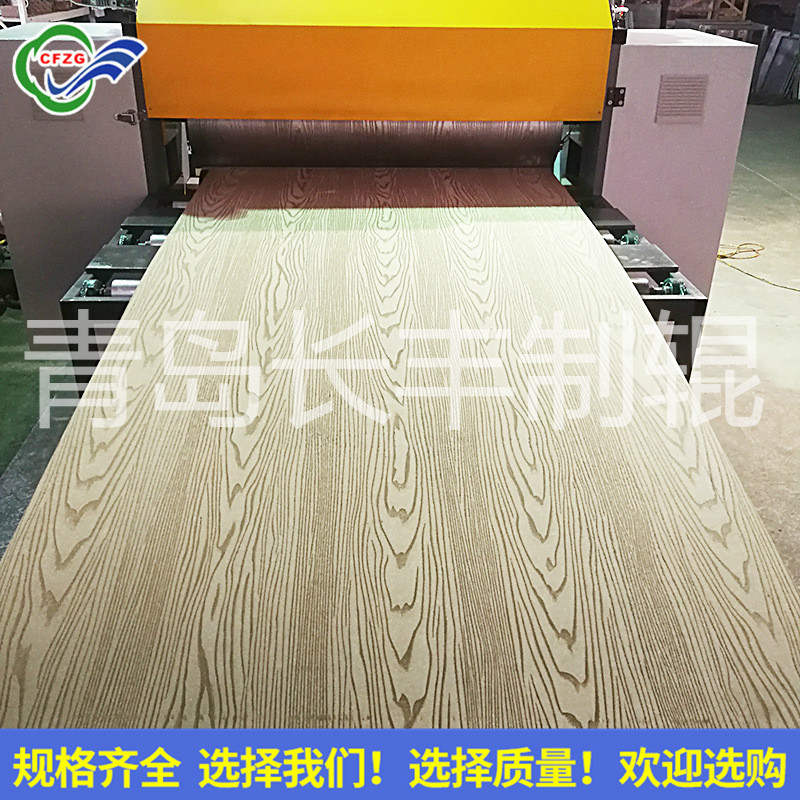 塑料薄膜皮革压花机压纹成型