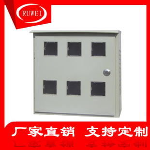 户外单相电表箱12户铁质10户明装24户不锈钢电表箱三相18位6位8位