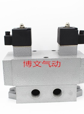 二位五通老型电控滑阀K25D2-20 换向电磁DN20 六分螺纹
