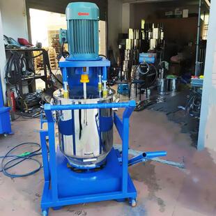 配小推车50kg色粉颜料打粉机化工粉体色母搅拌机珍珠粉混料桶