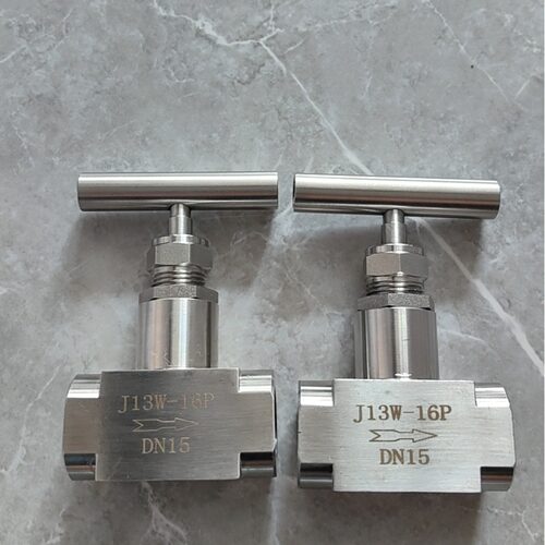 J13W-16P不锈钢内丝针形阀 蒸汽内螺纹针型阀 不锈钢压力表仪表阀