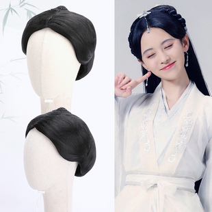 速发古残古风汉服假发包一体式打底全头套古风造型手装发搭百髻垫