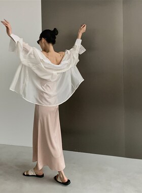 速发感RL薄款天丝夏晒衫防季长袖高级P防晒衣款202新款