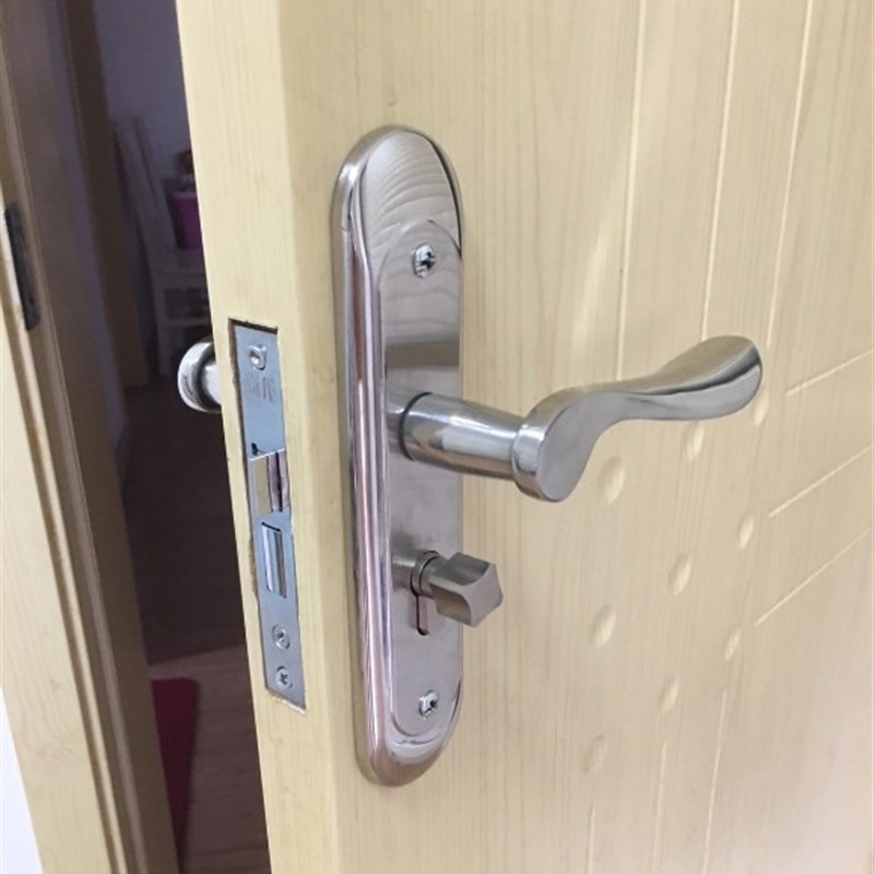 速发门锁室间室内卧房锁具家用把锁实木门门手通用型卫生间门锁不