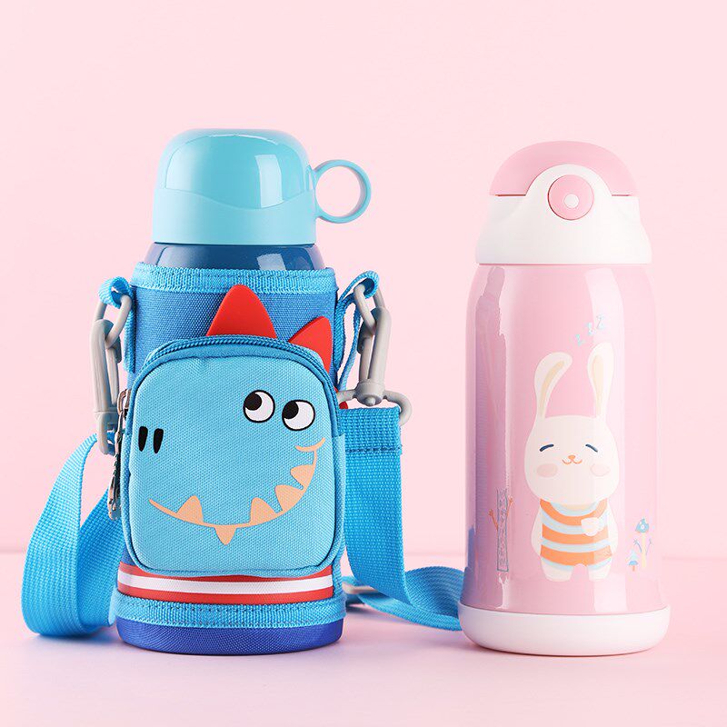 速发?可管杯保护套带提童玻璃保温杯套儿绳水杯套袋斜跨吸爱50到