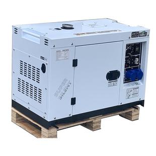 8KW柴油发电机停电自启动便携 广州10kva发电机小型静音家用220V
