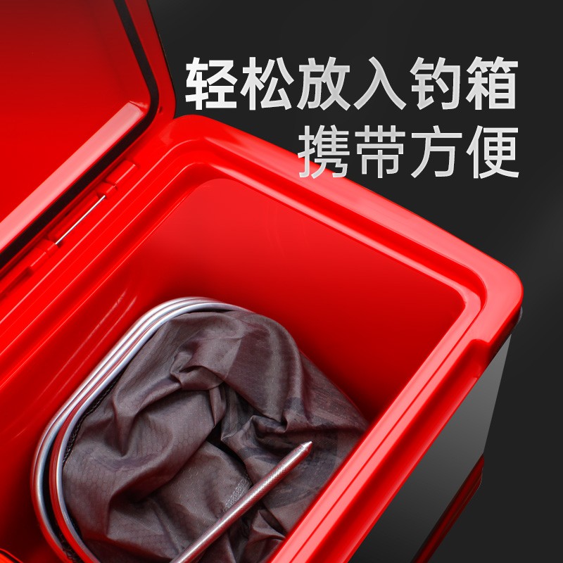 小鱼护黑坑专用方形鱼笼新型鱼网兜装鱼袋鱼护网鱼户新款迷你渔户