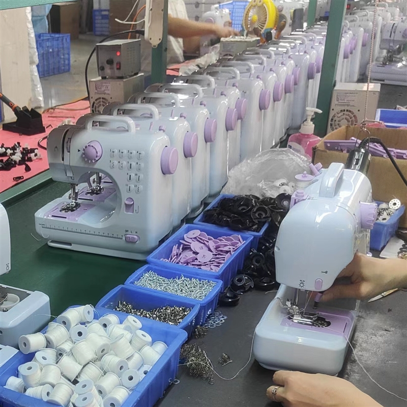 缝纫机吃厚锁边脚踏全自动迷你台式小型多功能电动家用电动缝纫机