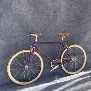 蓵安特轻便通勤自行车复古英伦学生网红代步健身自行车变速死飞公