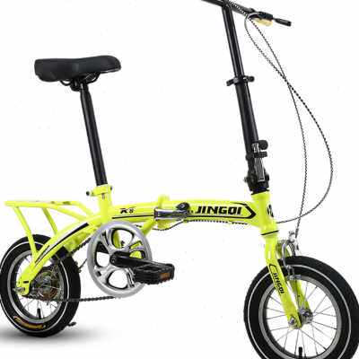 三河马12/14/16寸折叠迷你成人儿童学生男女款变速碟煞小轮自行车