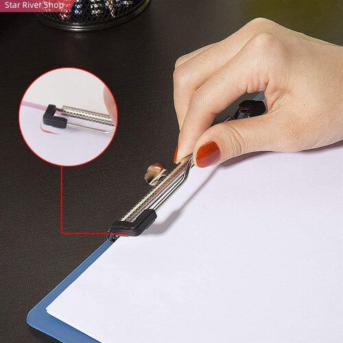 好货1Pcs A4 Transparent Clipboard Writing Pad File Folders D