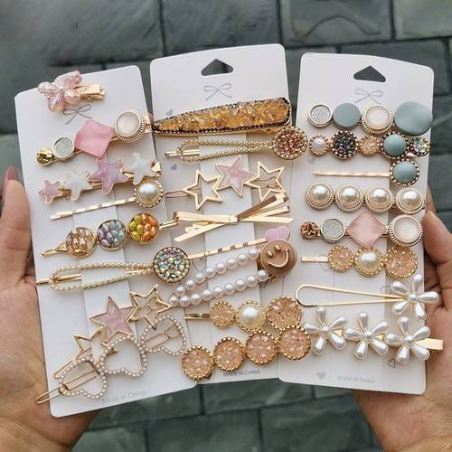 Hair clip Ins bangs hair Suit Trinkets woman Headwear