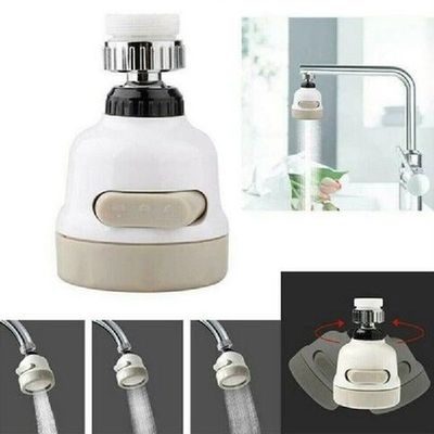 1Pcs 360 Degree Swivel Bathroom Shower Faucet Extender