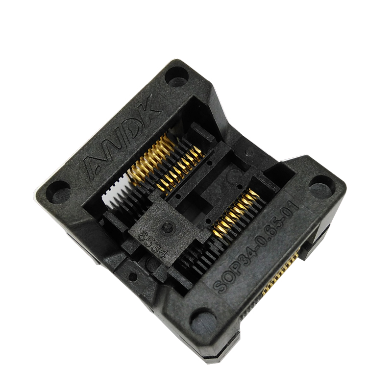 SSOP20TSSOP20下压IC座0.65间距 ots34-0.65-01老化座 工厂现货