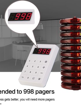 TD158 Restaurant Pager Wireless Calling System Pager  Restau