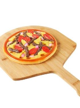2Pcs 12In Pizza Peel Paddle Wooden Pizza Spatula Pizza