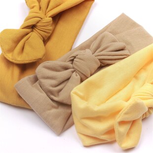 cute band hair 婴儿发带宝宝蝴蝶结头 bow scarf baby 极速Baby
