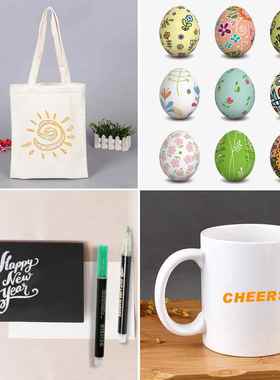 12 Color Double Line Outline Art Pen Marker Pen DIY Graffiti