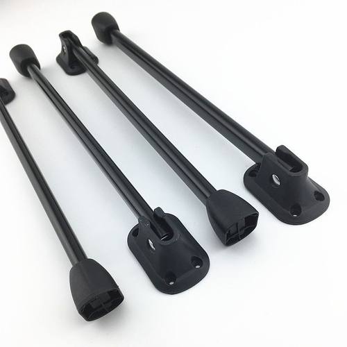 加长折叠桌脚床上桌脚马蹄脚折叠桌脚配件小桌子腿懒人桌脚塑料