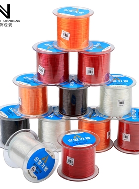 HGJK透明圆形弹力鱼丝手串水晶绳玛瑙串珠线弹力佛珠线