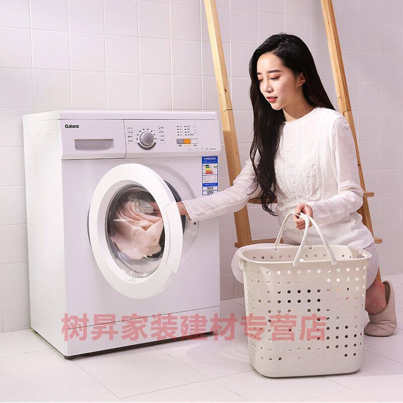 极速浴室放衣架厕所置衣架脏衣篮洗衣桶脏衣服收纳筐家用放衣物篓