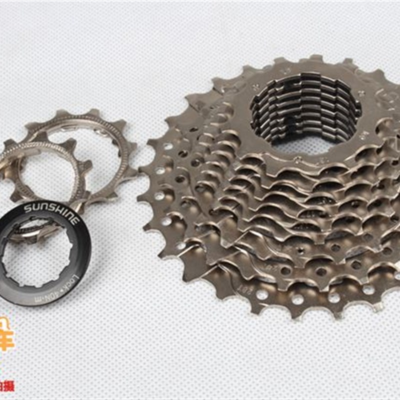 齿轮折叠10日h晖911速11-28t公路车9级卡式飞轮小轮自行车后