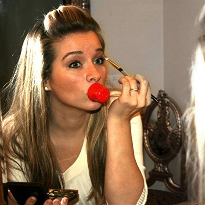 Women Silicone Sexy Full Lip Plumper fish shape Lip Enhancer