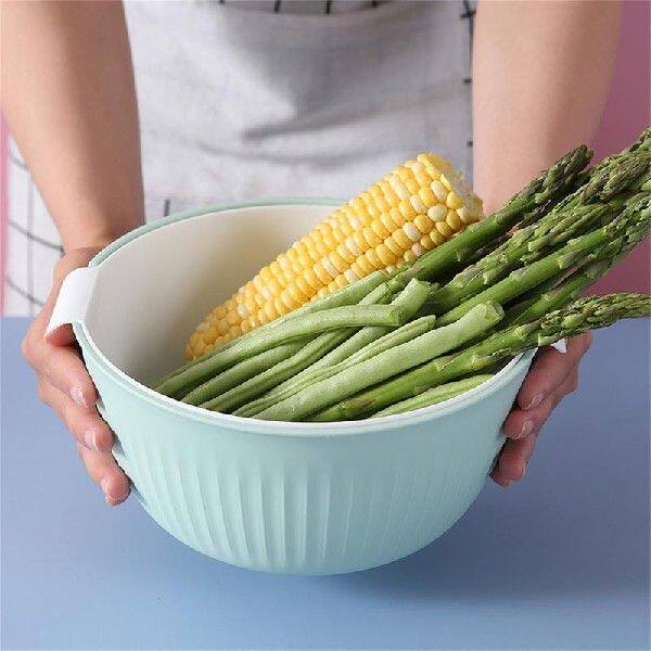 Vegetable Strainer Vegetable Washing Basket Kitchen