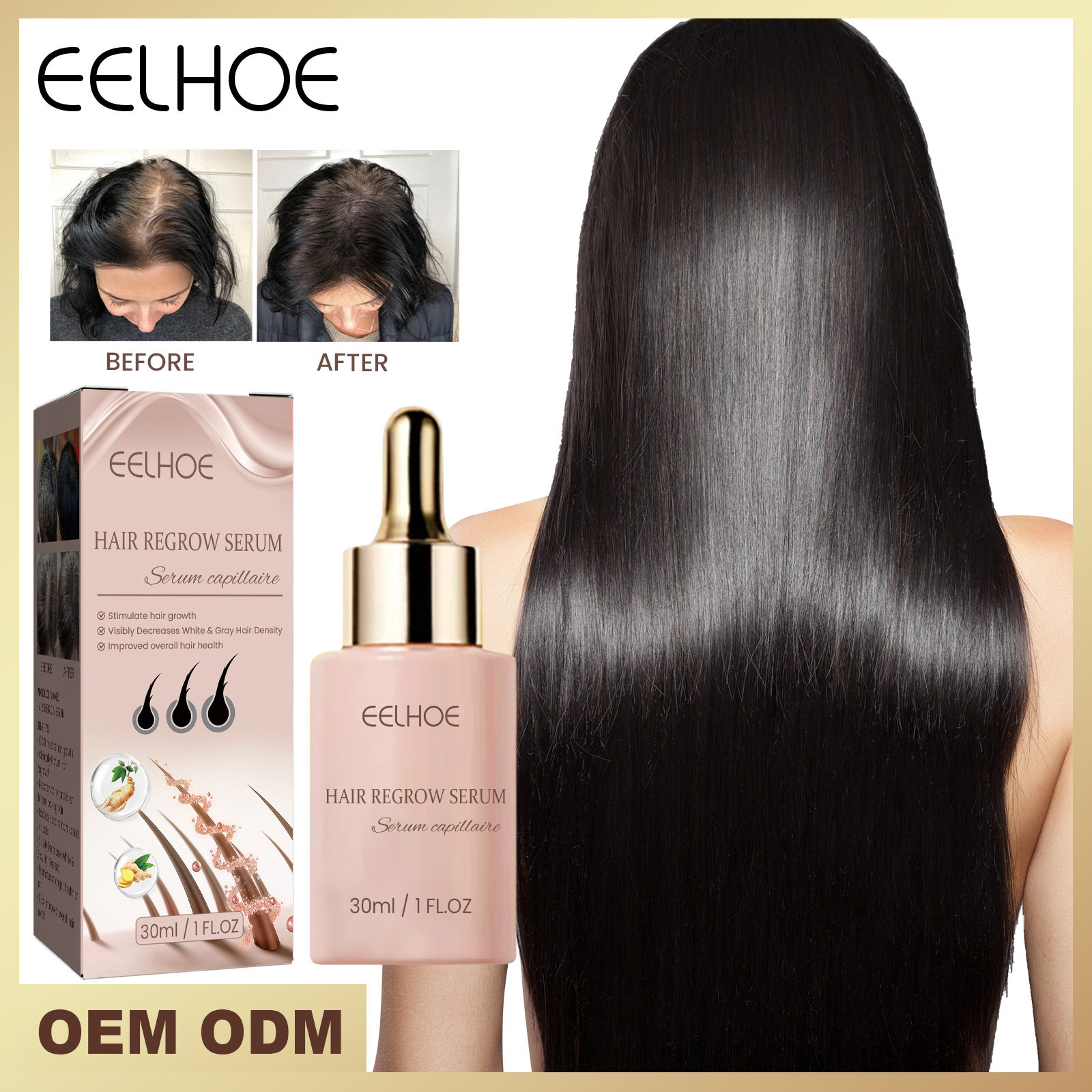 Hair Dense Hair Essence Hair Anti-falling Solid Hair