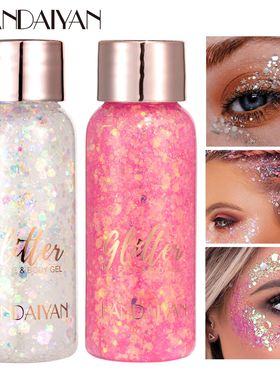 Art Gel Body Sequ Glitter Decoration Mermaid Scale Face Part