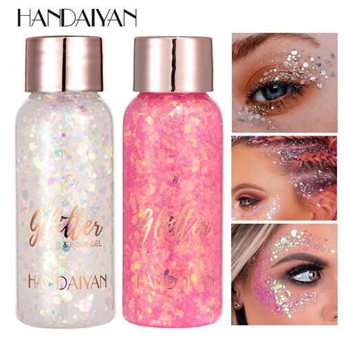 Art Gel Body Sequ Glitter Decoration Mermaid Scale Face Part