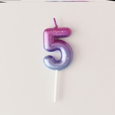 birthday cake digital candles party decoratioRn card Number